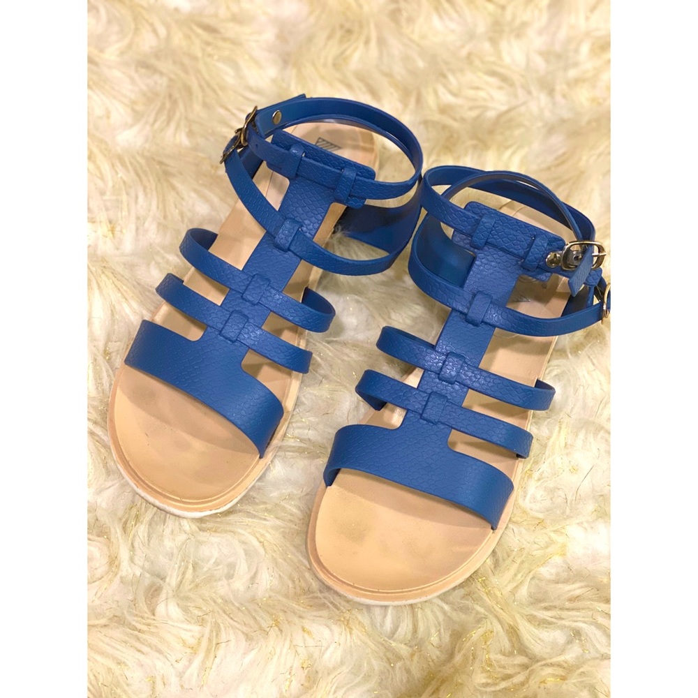 Blue Sandals